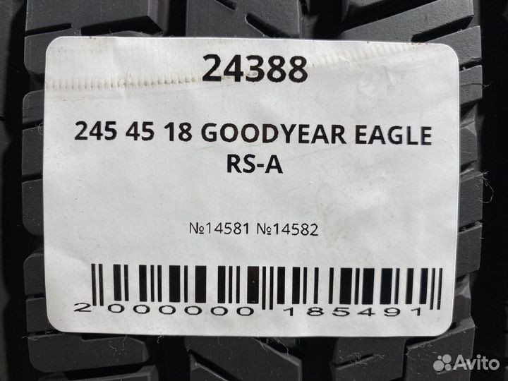 Goodyear Eagle RS-A 245/45 R18 103Y