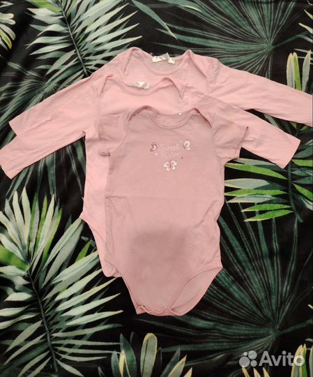Боди на девочку 80 размер