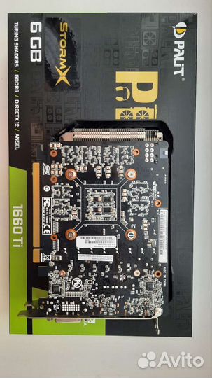 GTX 1660 TI Storm X 6gb