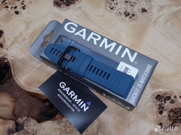 Ремешок силикон ориг Garmin QuickFit 26mm lakeside