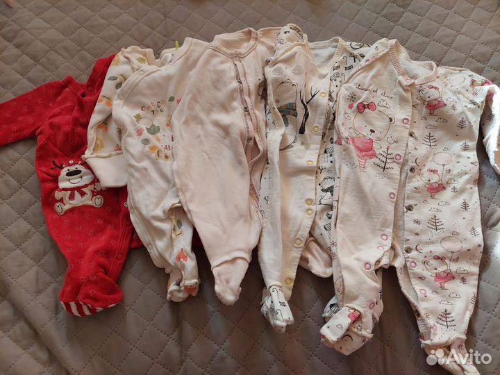 Детские вещи пакетом на девочку 50-62