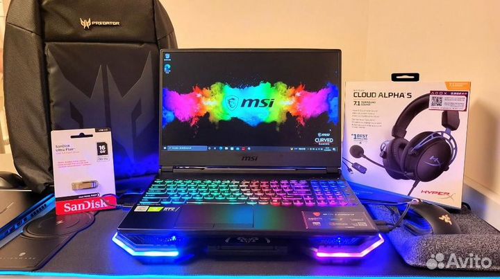 Msi Leopard игровой RTX 2070 Super. RGB