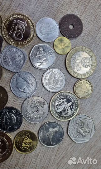 Подборка иностранных монет
