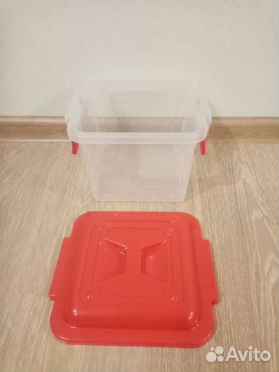 Контейнер пластик для лекарств для дома и авто