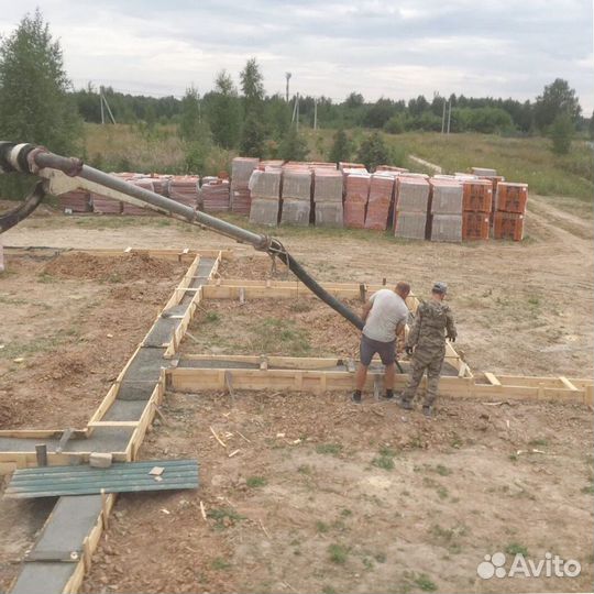 Бетон с доставкой. Автобетононасос