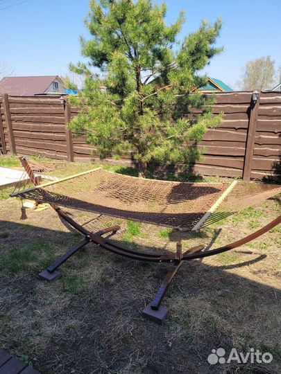 Гамак с каркасом ручной работы