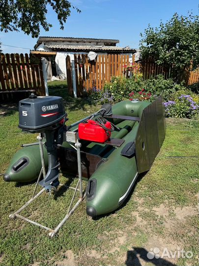 Отличный комплект мотор + лодка