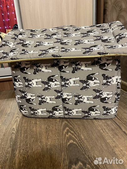 Лежанка домик для собаки