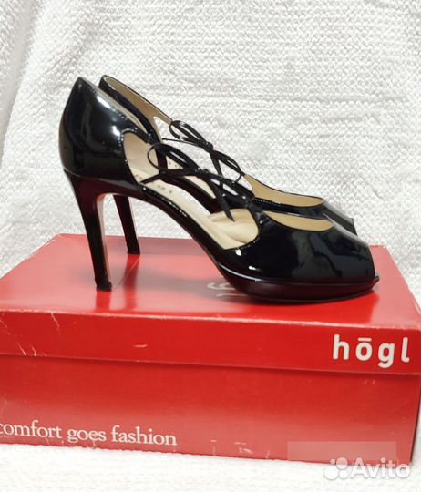 Туфли Högl из натуральной кожи размер 36,5