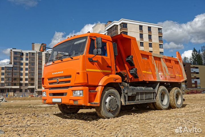 Аренда услуги самосвала 15 тонника