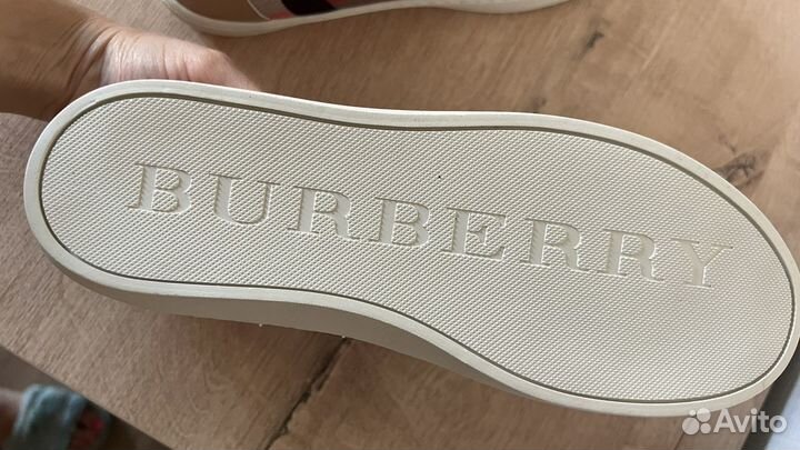 Кеды Burberry женские