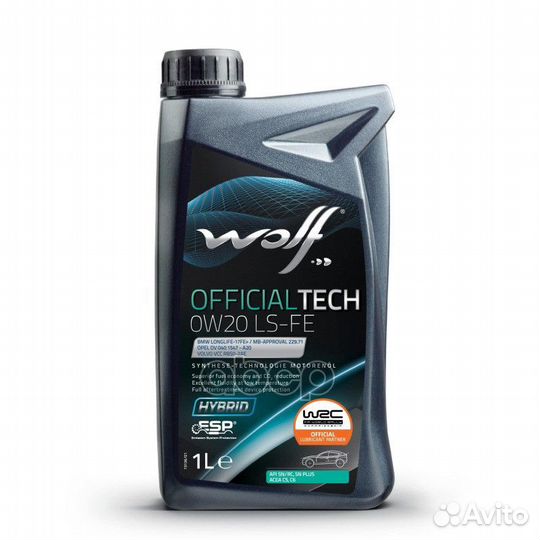 Wolf officialtech 0W20 LS-FE 1L acea C5-16 API