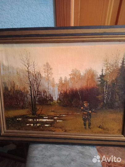 Картина маслом на холсте большая