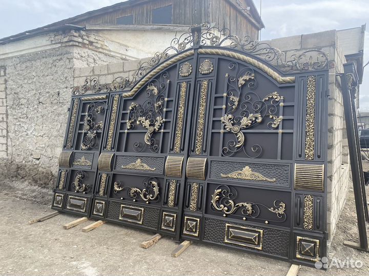 Кованые ворота