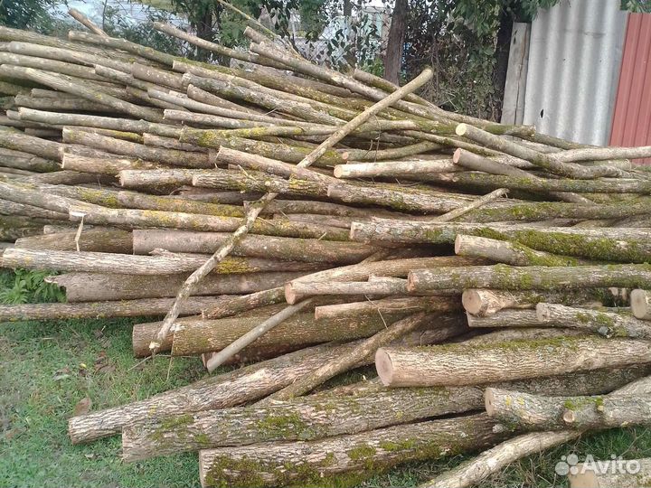 Столбы деревянные