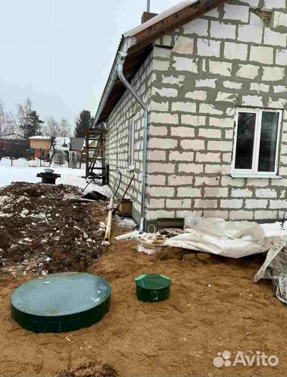 Установка септика под ключ за день