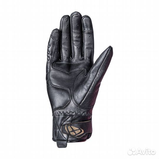 Motorradhandschuhe Ixon RS Rocker Schwarz Черный