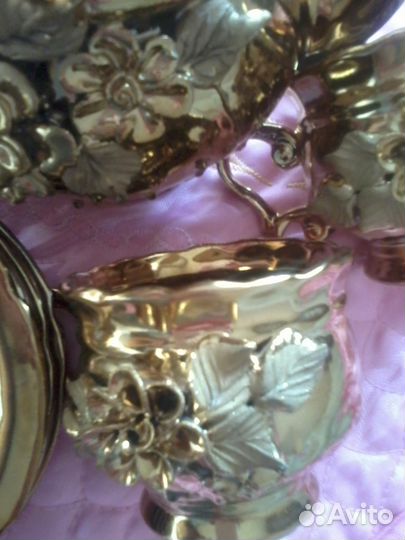 Сервиз под золото на 5 персон