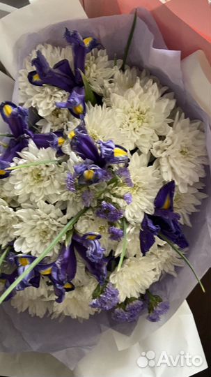 Живые цветы букеты