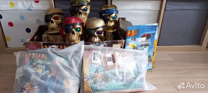 Mega bloks pirates pyrates раритет пираты