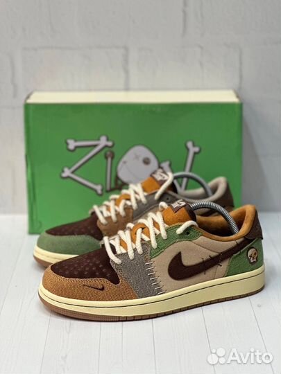 Кроссовки Nike air jordan 1 low voodoo