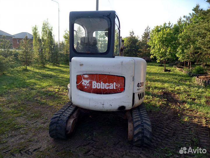Экскаватор Bobcat 430, земляные работы