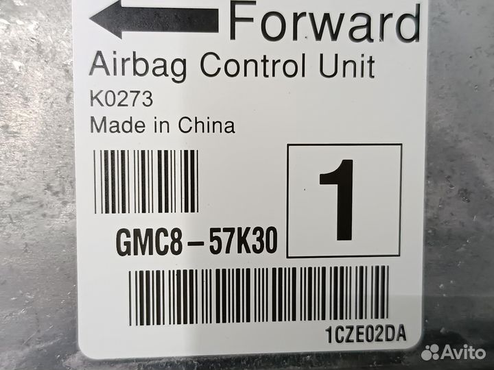 Блок управления Air Bag для Mazda 6 GG GMC857K30