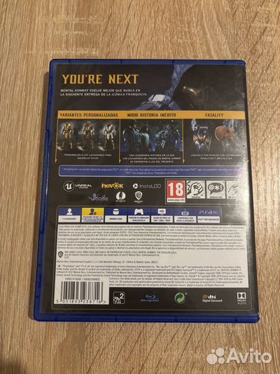 Mortal kombat 11 ps4/ps5