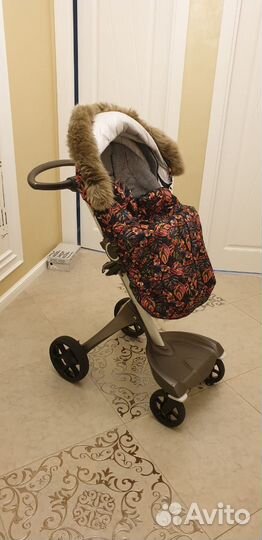 Зимний кит на коляску stokke