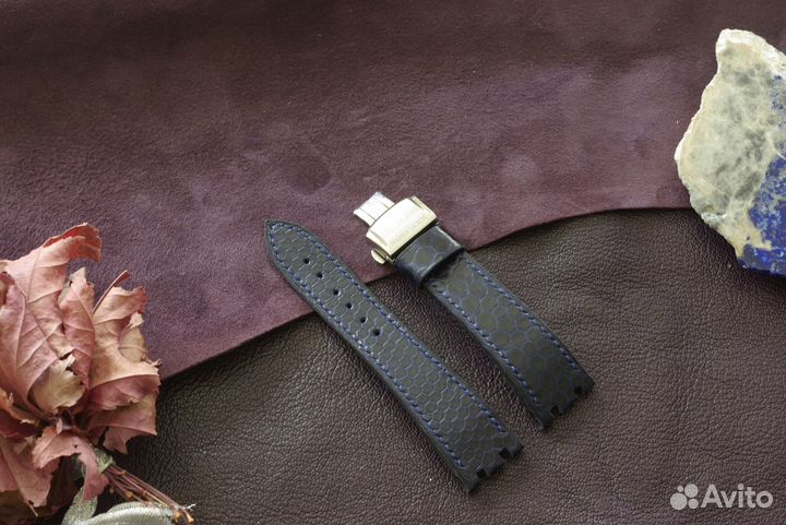 Ремешок для часов. Handmade. Кожа змеи