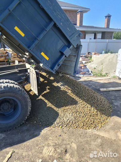 Щебень /отсев/песок/булыжник