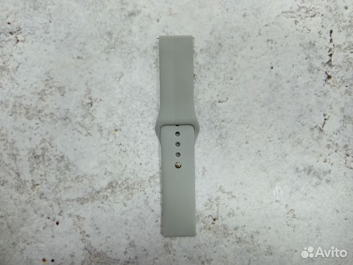 Ремешок силиконовый 22мм (Gray)