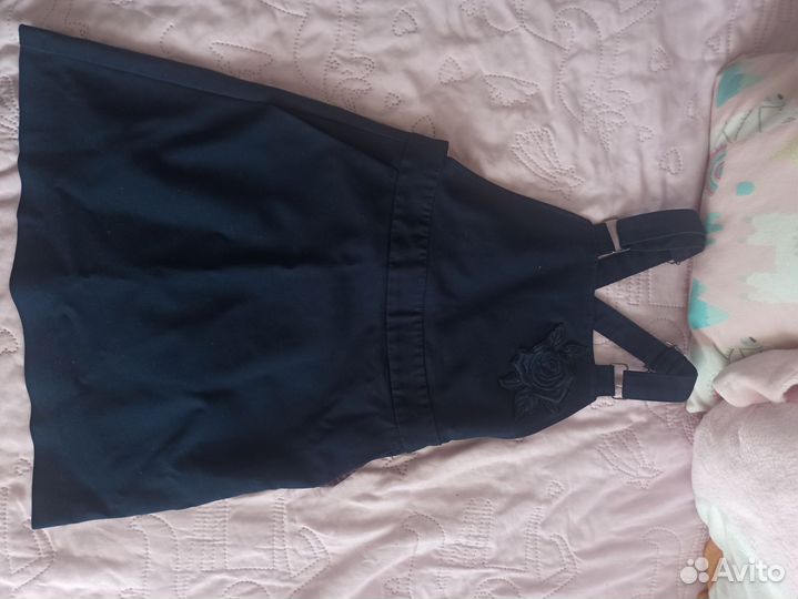 Школьный сарафан для девочки 128