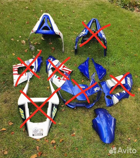 Пластик Yamaha YZF-R1 / YZF-R6 Ямаха р1 / р6