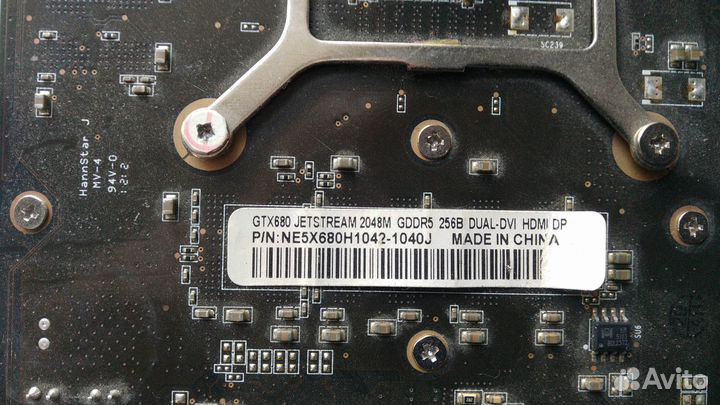 Видеокарта GTX 680 2gb