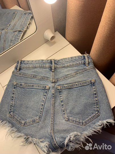 Шорты джинсовые Zara 32 размер