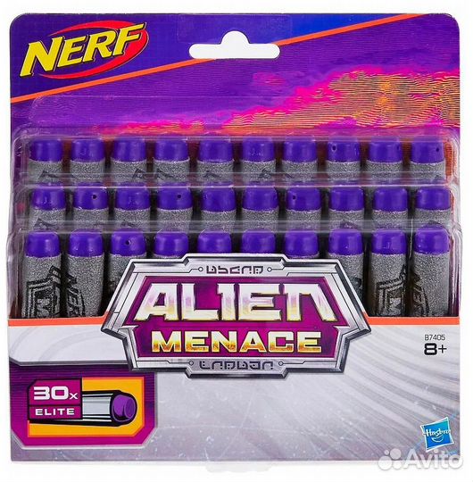 Стрелы nerf Alien Menace 30шт. B7405