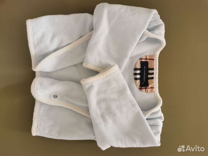 Одежда для новорожденных, кофта Burberry