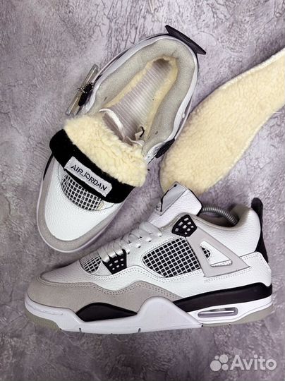 Кроссовки Nike AirJordan 4 с мехом