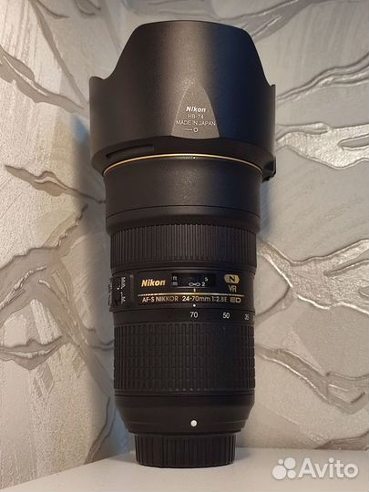 Объектив Nikon AF-S 24-70mm f/2.8E ED VR как Новый