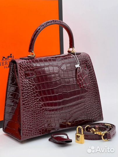 Сумка женская натуральная кожа Hermes