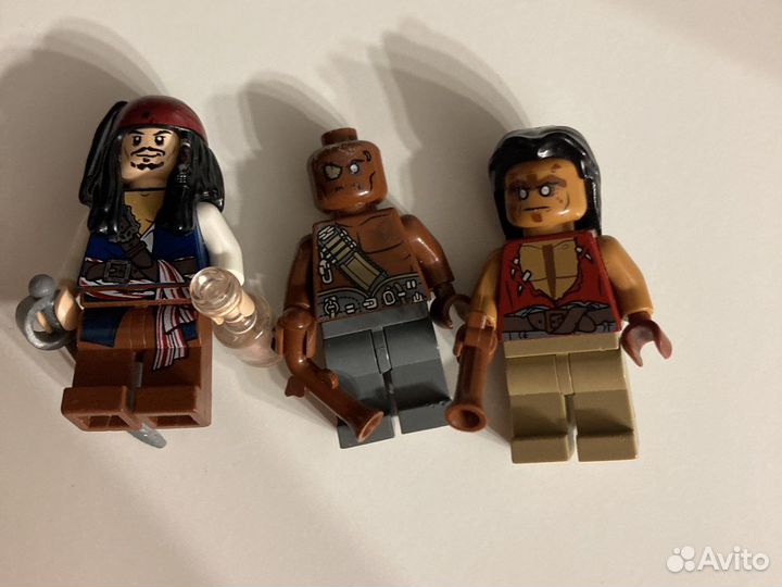 Lego пираты карибского моря фигурки