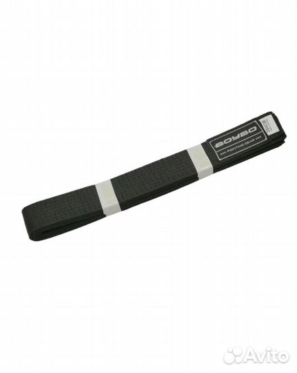 Пояс для единоборств BoyBo, BW280 (Черный)