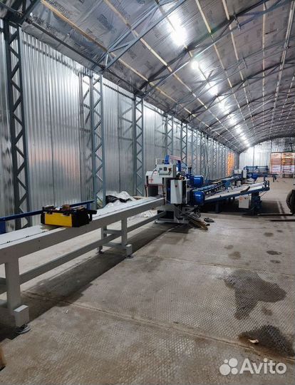 Ангар прямостенный с монтажом под ключ