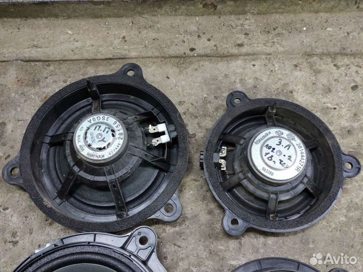 Renault Logan 2 штатные динамики