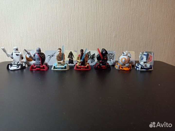 Киндеры Star Wars, Мстители, Тачки
