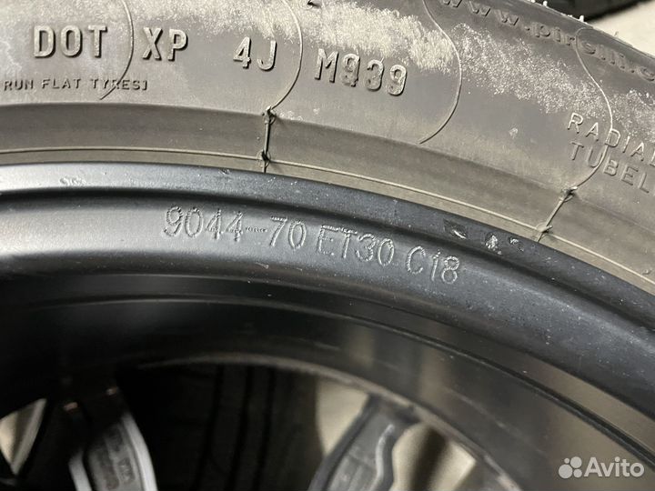 Диски бмв с зимней резиной 245/45 r18