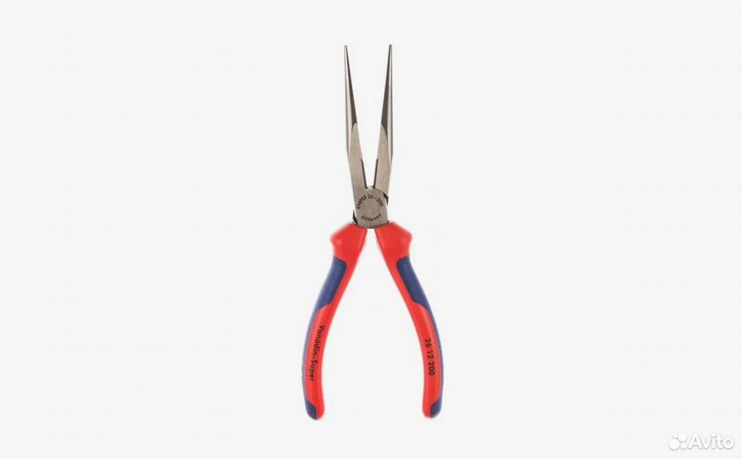 Длинногубцы с резцом knipex KN-2612200