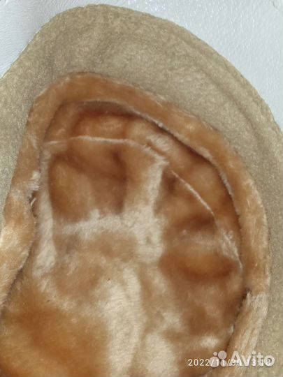 Женская Зимняя Кожаная Шапка- Кепка