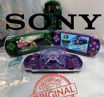 Новые Sony PSP 3008 Skeleton Limited(1000Игр)